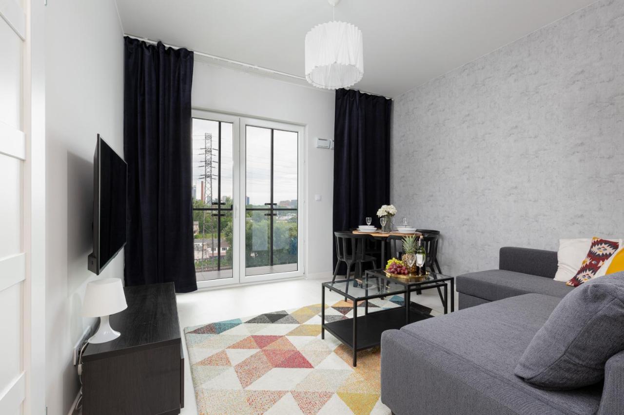 Business Center Apartments Warsaw Wola By Noclegi Renters Exterior foto